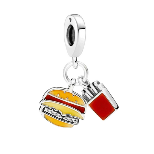 Burger & Fries Charm